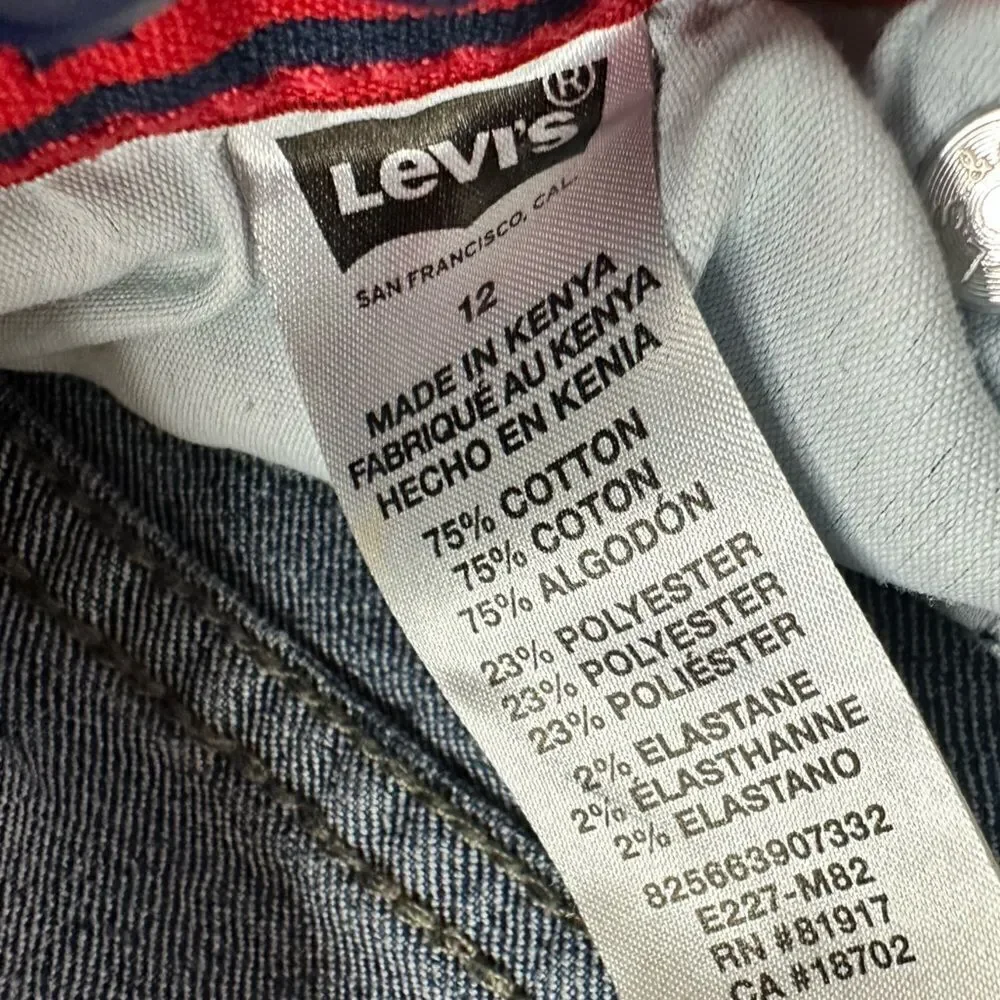 Levis waist approx